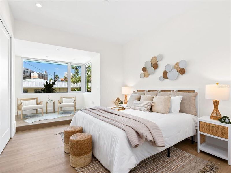 Furnished interior view inside a new home in , Sarasota (Image 7).