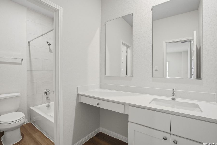 Furnished interior view inside a new home in Melissa Ranch, San Antonio (Image 7).