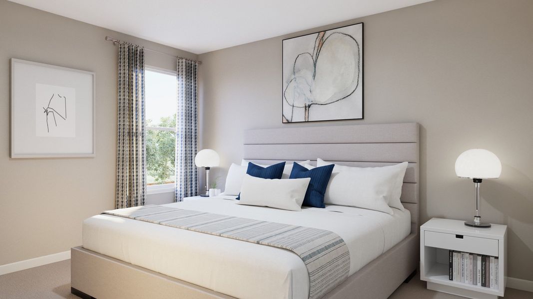 Images are a model representation and may depict options and upgrades not featured on the home available for purchase.