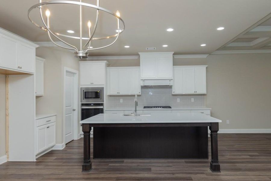 Furnished interior in a model home at Hemingway in Flowery Branch (Image 9).