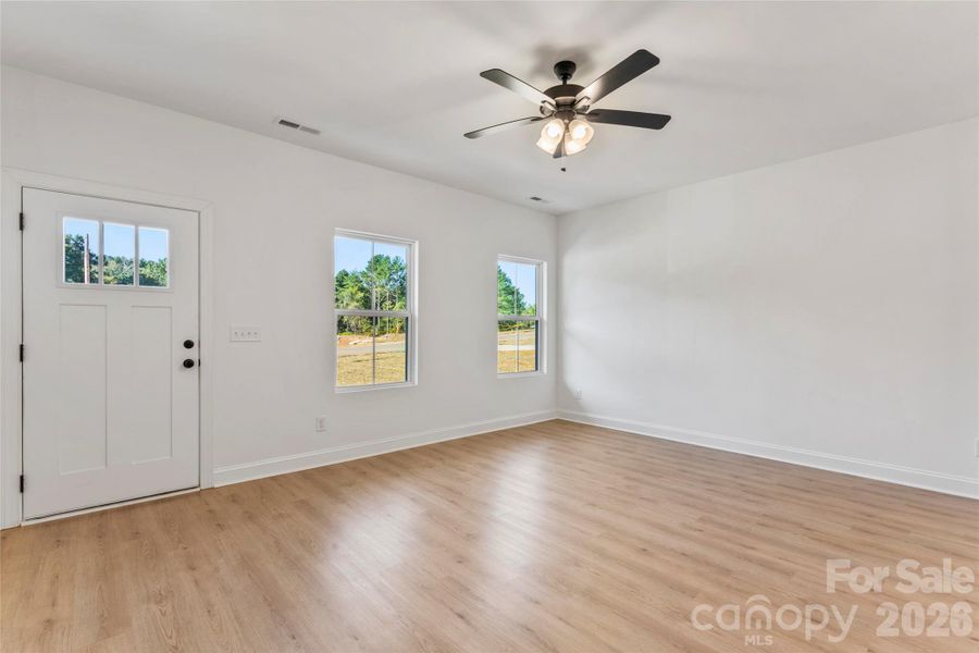 Spacious, unfurnished interior of a new home in , Albemarle (Image 19).