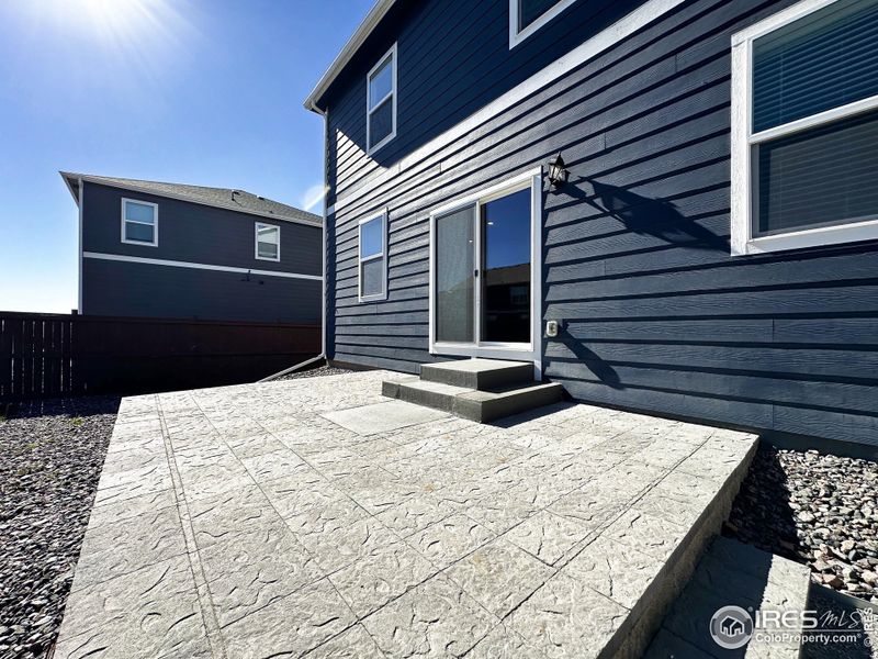 Exterior details and patio area of a home in , Johnstown (Image 17). Exterior details and patio area of a home in , Johnstown (Image 17).
