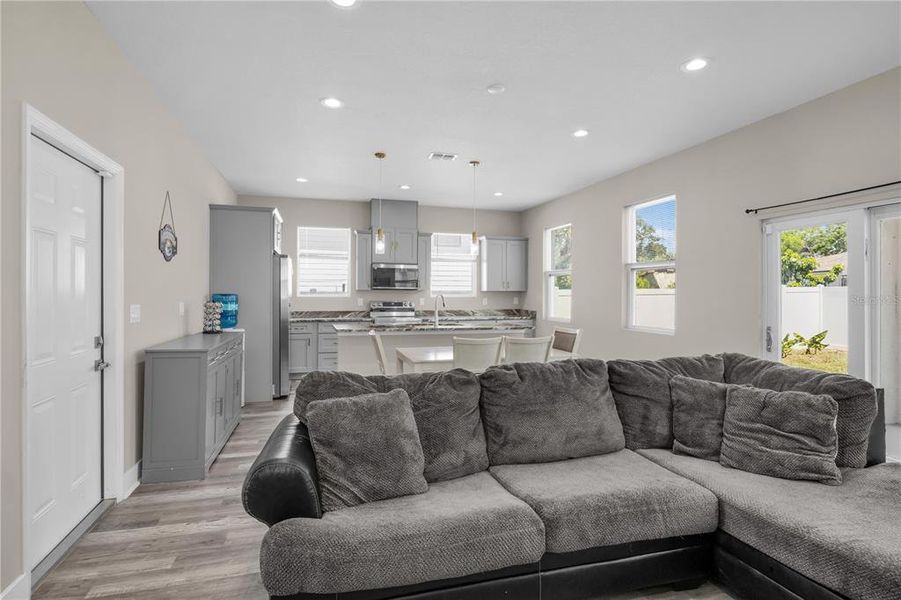 Furnished interior view inside a new home in , Tampa (Image 10).