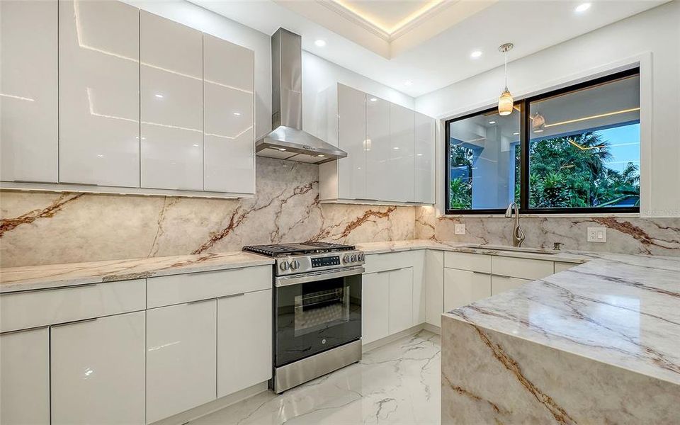 Furnished interior view inside a new home in , Sarasota (Image 12).