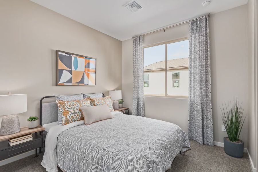 Furnished interior view inside a new home in Camilo at Santana, Yuma (Image 27).