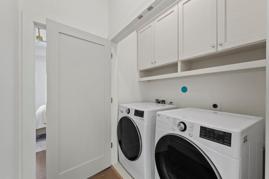 Furnished interior view inside a new home in , Houston (Image 24).