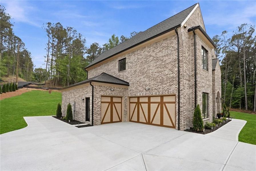 Exterior details and patio area of a home in , Dacula (Image 25).
