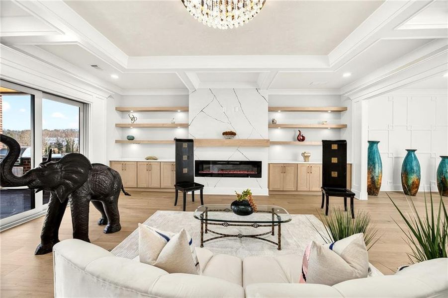 Furnished interior view inside a new home in , Buford (Image 61). Furnished interior view inside a new home in , Buford (Image 61).