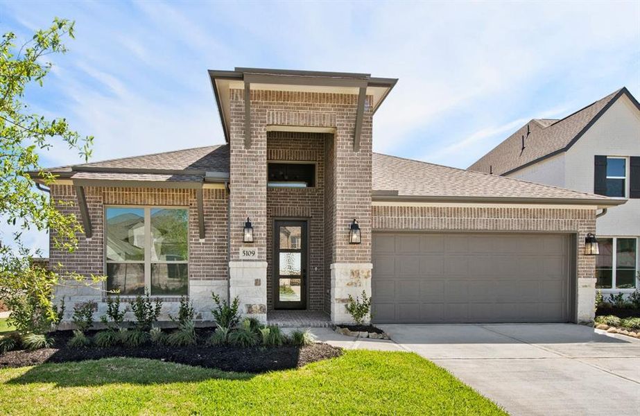 MOVE IN READY!! Westin Homes NEW Construction (Baylor, Elevation A) One Story corner lot. 4 bedrooms, 3 baths.