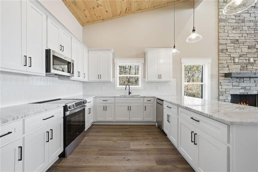 Furnished interior view inside a new home in , Ranger (Image 11).