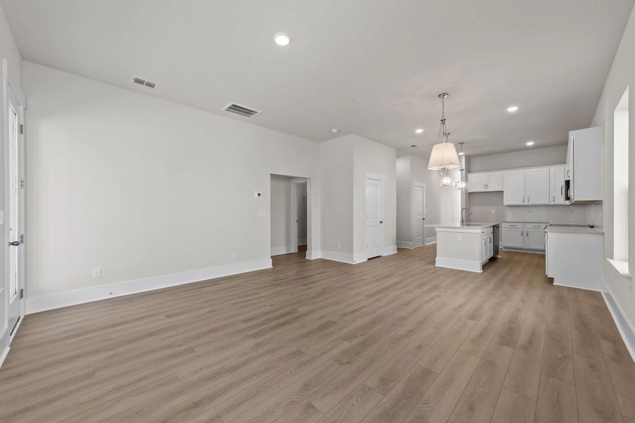 Family, Dining, and Kitchen Family, Dining, and Kitchen