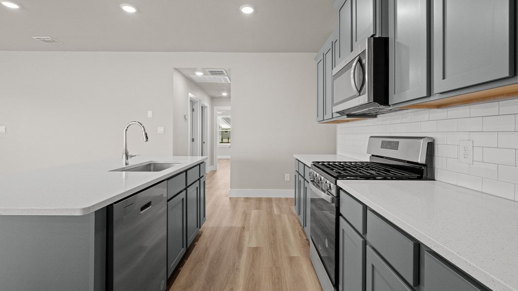 Furnished interior view inside a new home in The Islands of Rockport, Rockport (Image 9). Furnished interior view inside a new home in The Islands of Rockport, Rockport (Image 9).