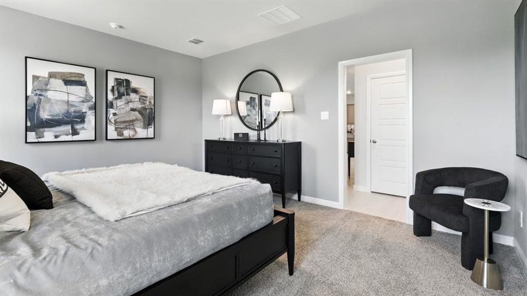 Furnished interior view inside a new home in The Canyons, Keene (Image 16). Furnished interior view inside a new home in The Canyons, Keene (Image 16).