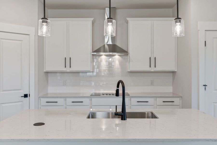 Close-up of interior finishes inside a home in Lake Park Villas, Wylie (Image 19).