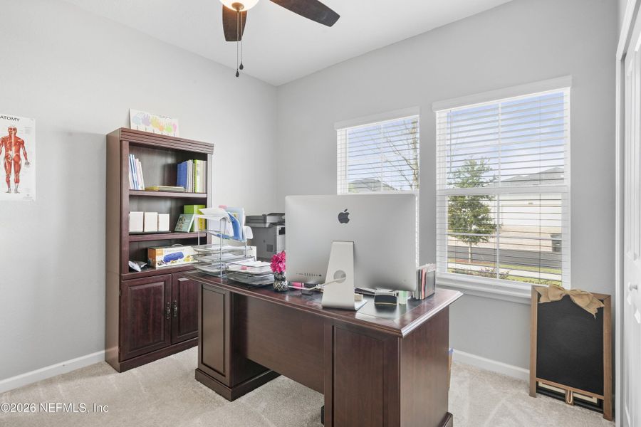 Furnished interior view inside a new home in Granary Park, Green Cove Springs (Image 42).