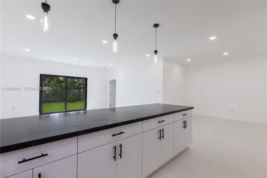 Furnished interior view inside a new home in , Miami (Image 8).