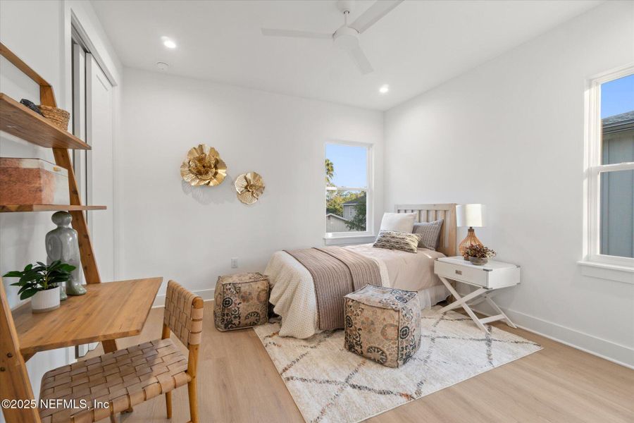 Furnished interior view inside a new home in , Jacksonville Beach (Image 24). Furnished interior view inside a new home in , Jacksonville Beach (Image 24).