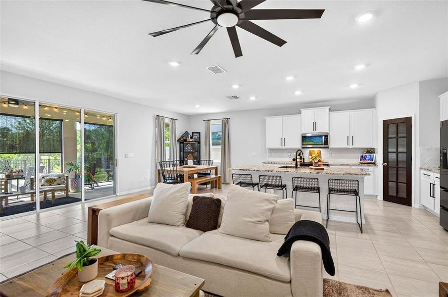 Furnished interior view inside a new home in Bella Lago, Parrish (Image 12).