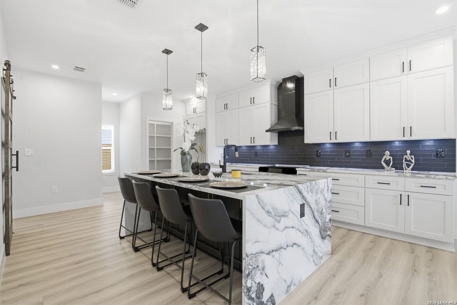 Furnished interior view inside a new home in , San Antonio (Image 14).