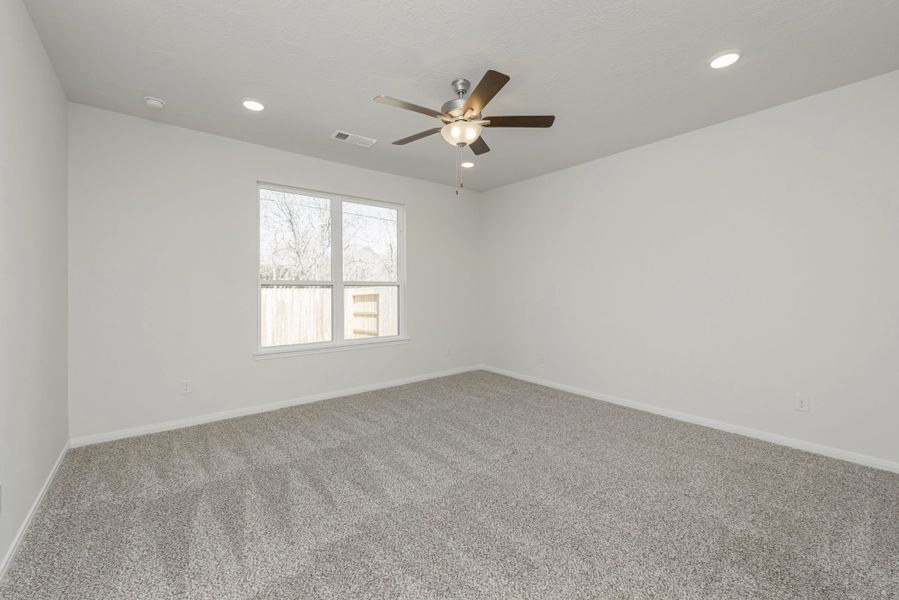 Representative unfurnished interior of a home built from the The 1497 by Stylecraft Builders in Hilltop Heights, Waco (Image 9).