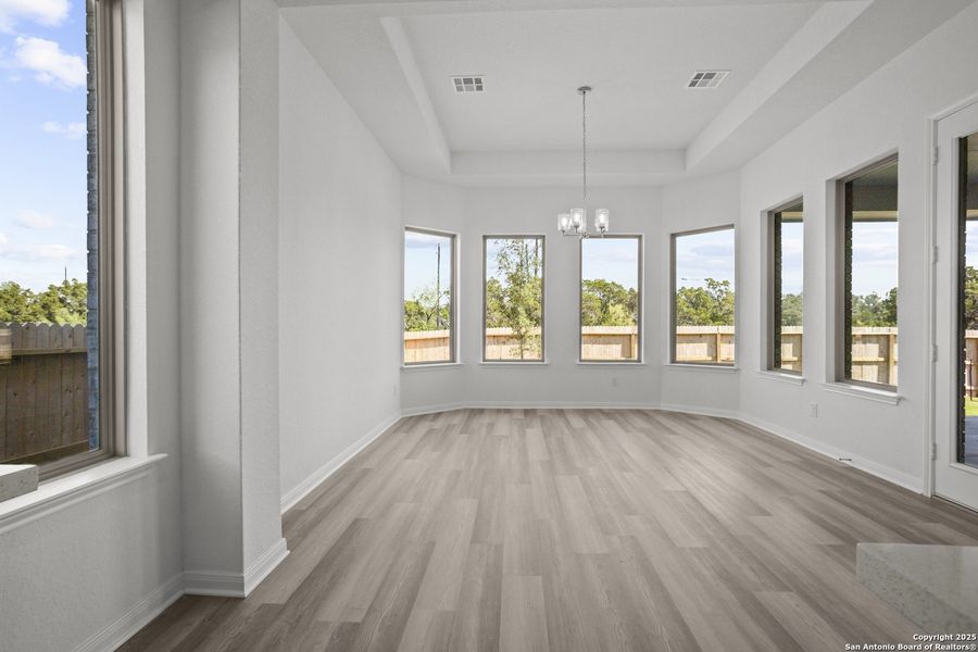 Spacious, unfurnished interior of a new home in Stillwater Ranch, San Antonio (Image 12). Spacious, unfurnished interior of a new home in Stillwater Ranch, San Antonio (Image 12).