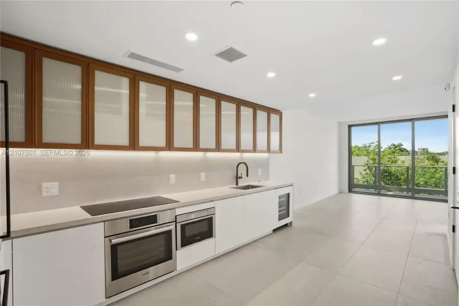 Furnished interior view inside a new home in , Miami (Image 13).