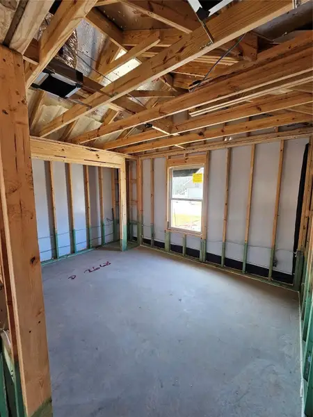 Picture of another home with same floor plan under construction