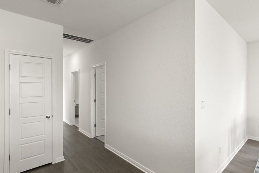Representative unfurnished interior of a home built from the Ash by Pacesetter Homes in Blanco Vista, San Marcos (Image 20).
