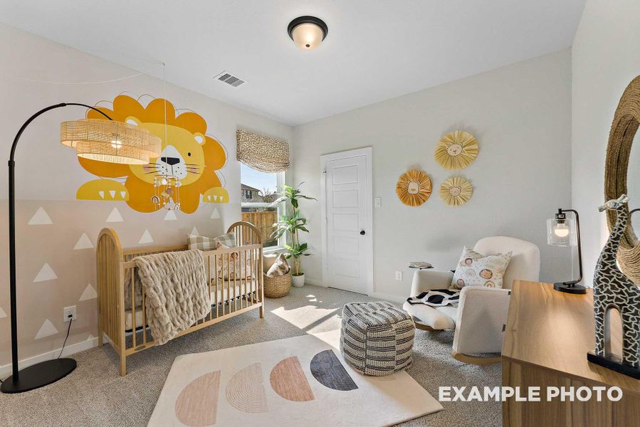 Furnished interior view inside a new home in Sundance Cove, Crosby (Image 23).