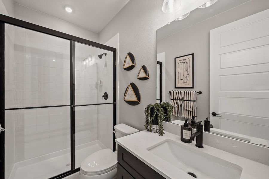Representative furnished interior of a home built from the Glen by Trumark Homes in Trumark Homes at Tanterra, Parker (Image 32).