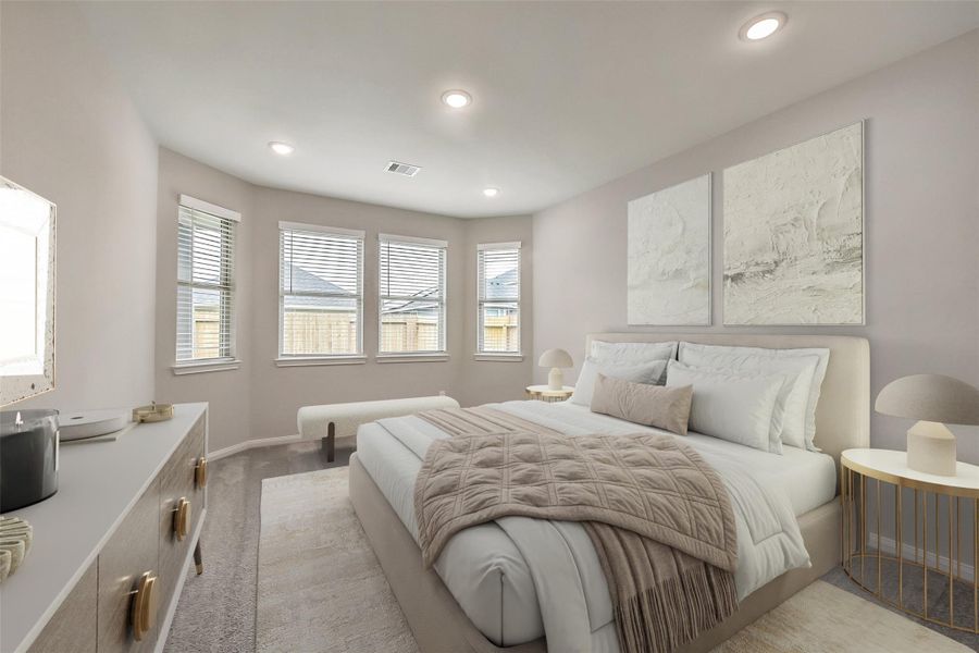 Virtually Rendered Image.