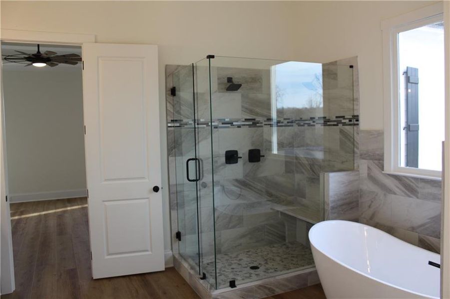 Furnished interior view inside a new home in , Milton (Image 11).