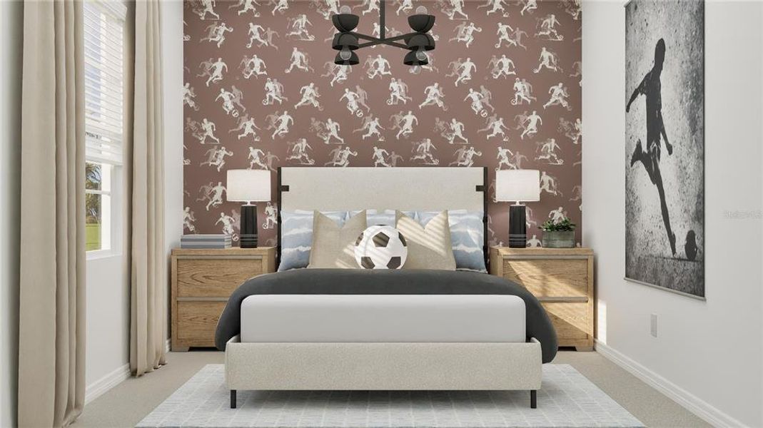 Furnished interior view inside a new home in Island Lakes at Coco Bay, Englewood (Image 4).