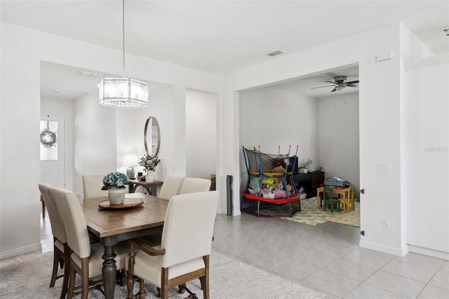 Furnished interior view inside a new home in San Sebastian Reserve, Apopka (Image 12).