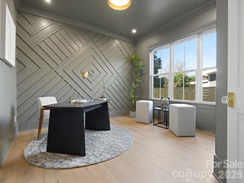 Furnished interior view inside a new home in , Charlotte (Image 30).