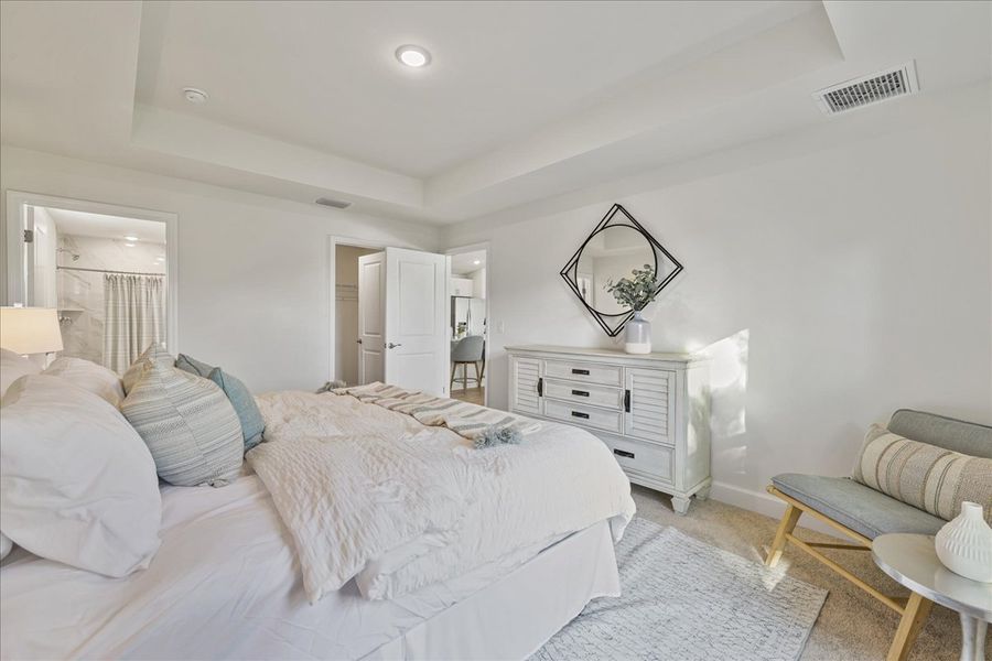 Representative furnished interior of a home built from the The Sunset Harbor by Sunlife Homes LLC in Cape Coral, Cape Coral (Image 23).