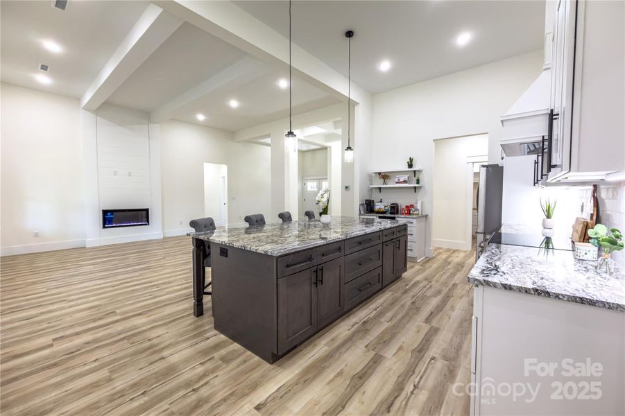 Furnished interior view inside a new home in , Hickory (Image 7).
