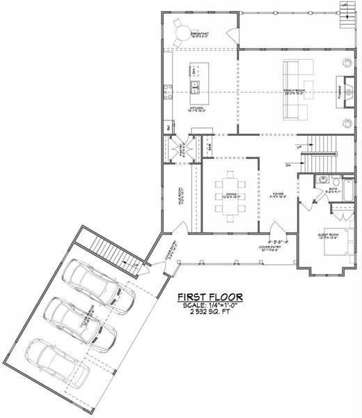 2D floor plan layout of this home in , Atlanta, GA (Image 4).