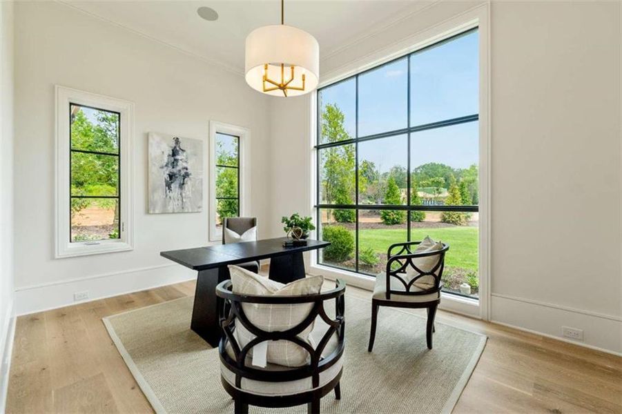 Furnished interior view inside a new home in , Cumming (Image 28). Furnished interior view inside a new home in , Cumming (Image 28).