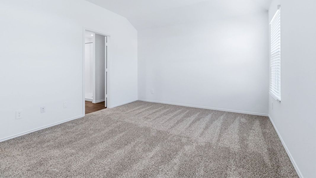 Representative unfurnished interior of a home built from the The Easton by D.R. Horton in Wayside, Uhland (Image 20).