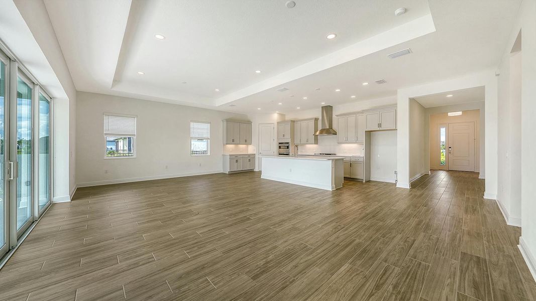Spacious, unfurnished interior of a new home in Canoe Creek Real Estate and Homes for Sale in Parrish, FL - Neal Communities, Parrish (Image 15). Spacious, unfurnished interior of a new home in Canoe Creek Real Estate and Homes for Sale in Parrish, FL - Neal Communities, Parrish (Image 15).