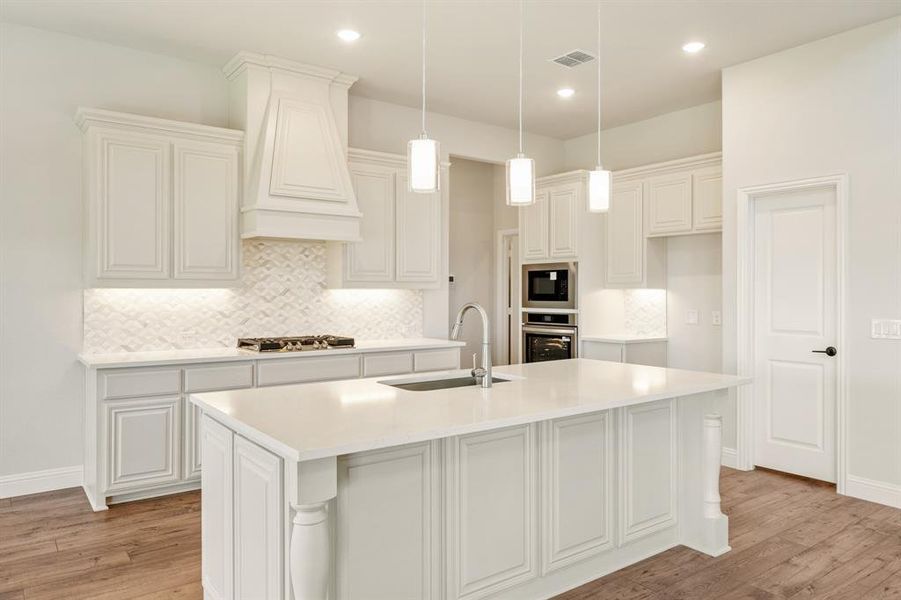 Furnished interior view inside a new home in Wildcat Ridge Phase 3, Godley (Image 17).
