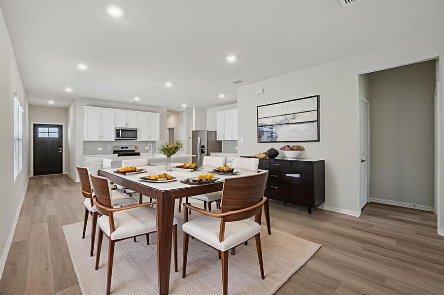 Photo is not of the actual home, but is an inspirational photo of builder’s model home and may depict options, furnishings, and/or decorator features that are not included.