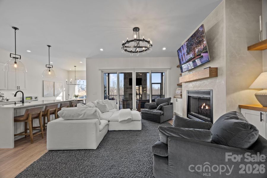 Furnished interior view inside a new home in , Arden (Image 10).