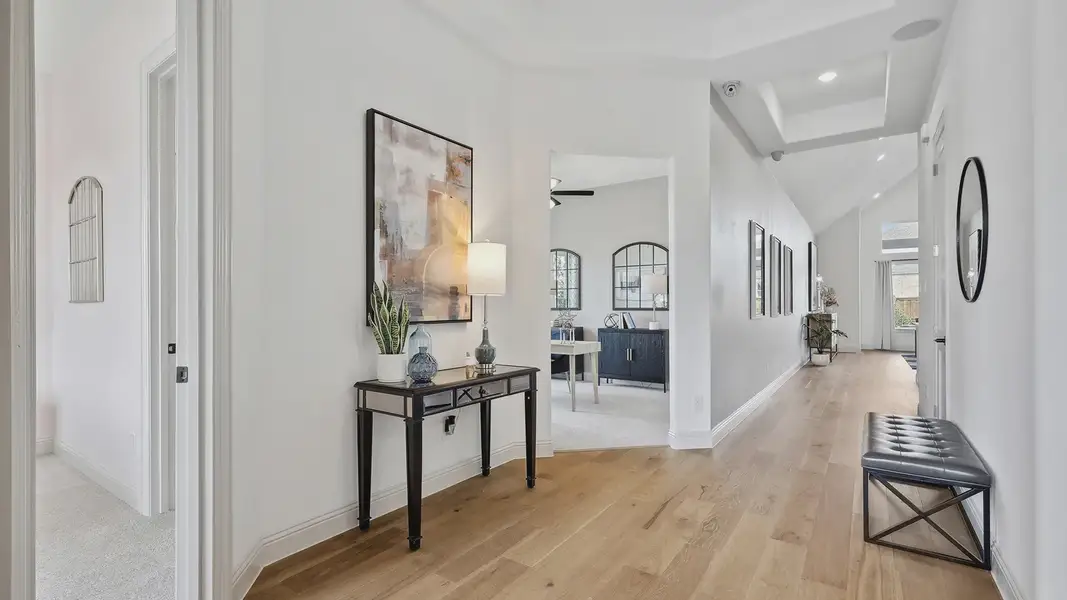 Model home photos of similar floorplans, not pictures of actual home.