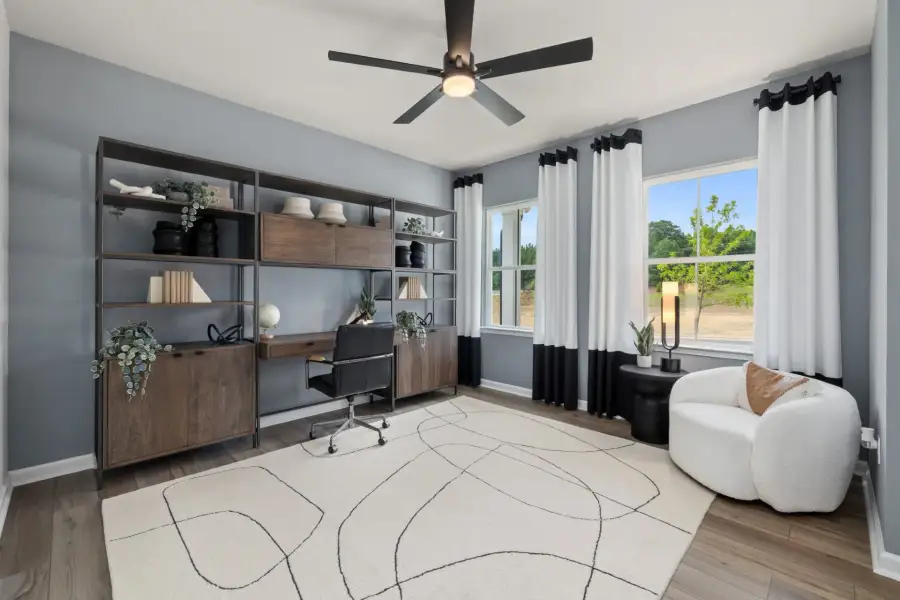 Furnished interior view inside a new home in Cambria, Garner (Image 19).