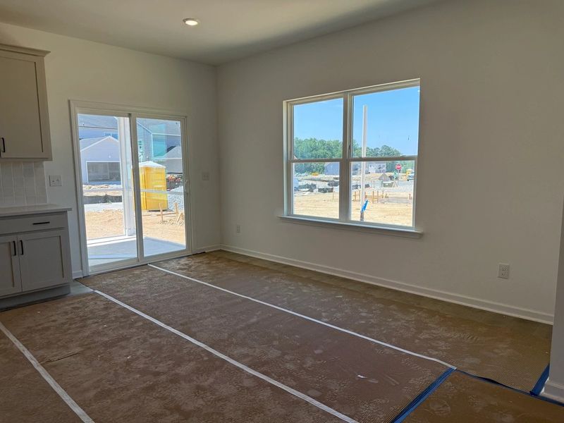 In-progress construction of a new home in The Point, Rolesville, NC (Image 16).
