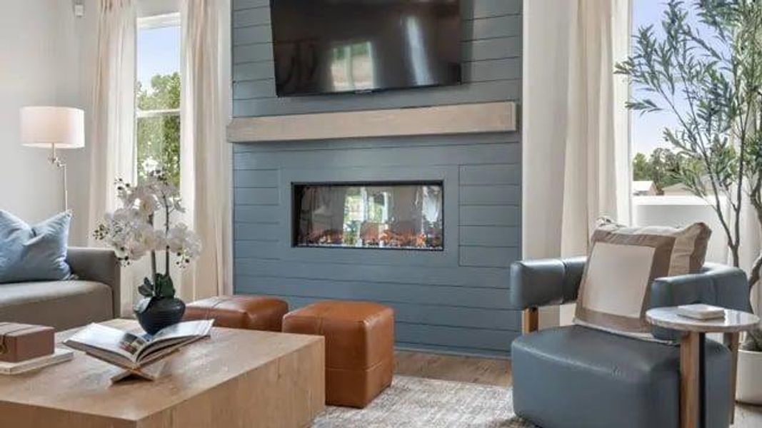 Furnished interior view inside a new home in Belleview Manor, Fairburn (Image 5).