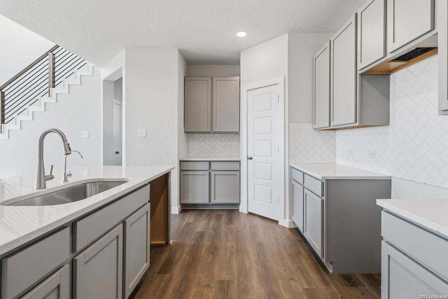 Furnished interior view inside a new home in Katzer Ranch, Converse (Image 12). Furnished interior view inside a new home in Katzer Ranch, Converse (Image 12).