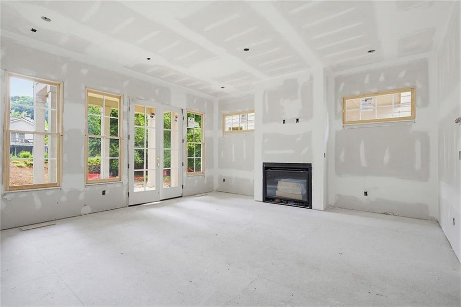 In-progress construction of a new home in , Atlanta, GA (Image 9).